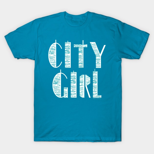 City Girl T-Shirt by House_Of_HaHa